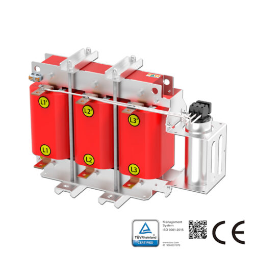 Sine wave filter, Rated Current 116A ,New design
