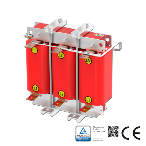 Sine wave filter, Rated Current 214A ,New design