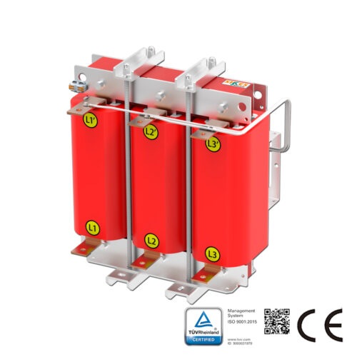 Sine wave filter, Rated Current 262A ,New design