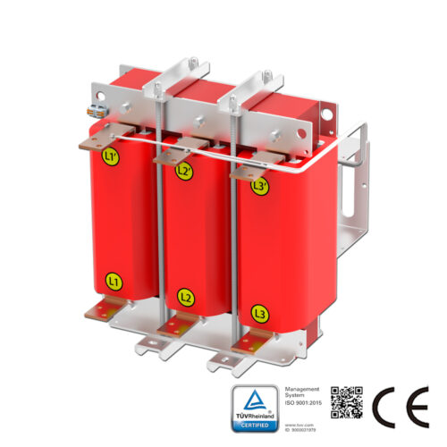 Sine wave filter, Rated Current 484A ,250KW ,400V